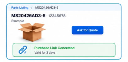 AEROTRADE Receive purchase link