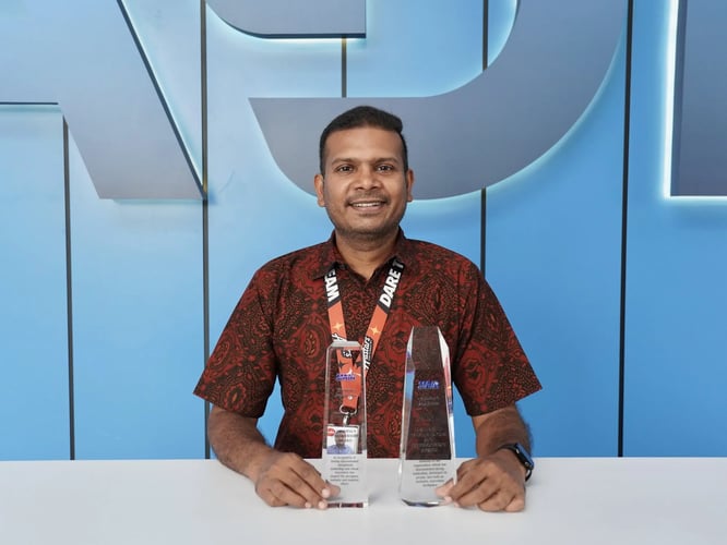 Asia Digital Engineering team receiving two awards at the MAIA President's Award 2026